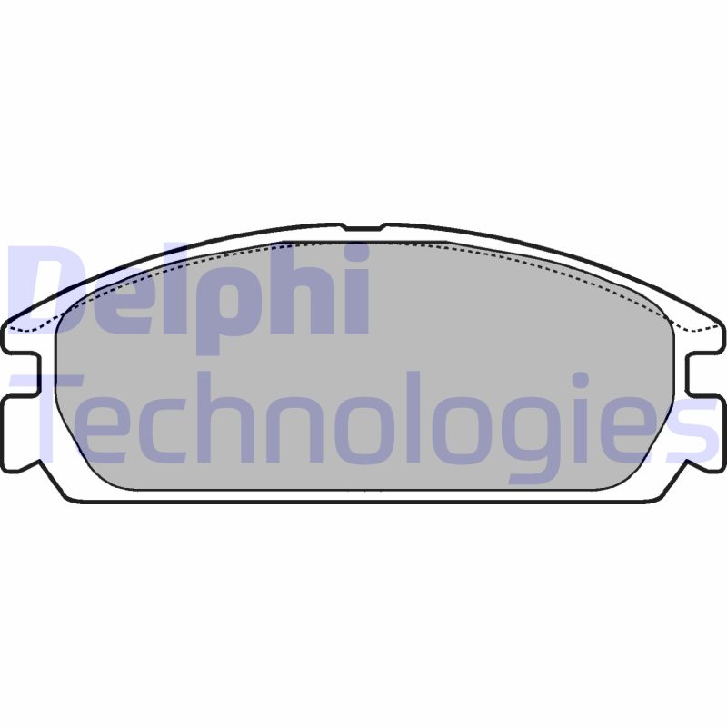Remblokset Delphi Diesel LP721
