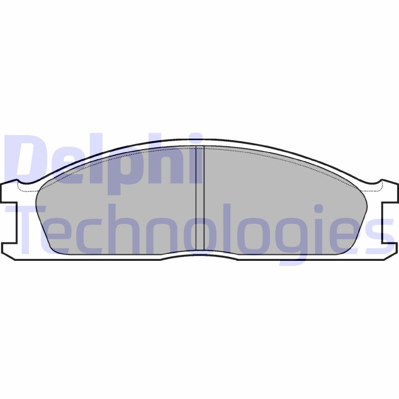 Remblokset Delphi Diesel LP726