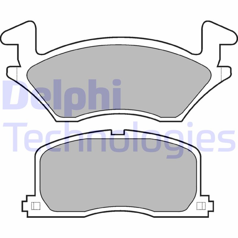 Remblokset Delphi Diesel LP742