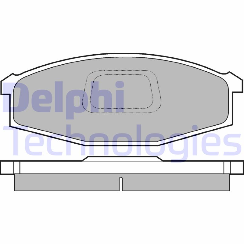 Remblokset Delphi Diesel LP745