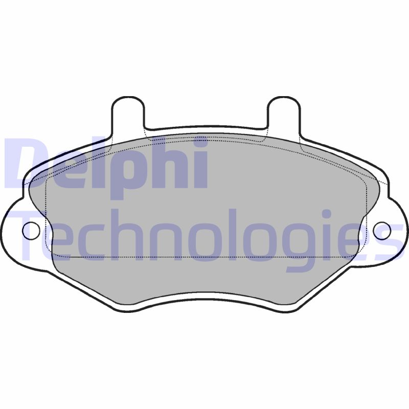 Remblokset Delphi Diesel LP767