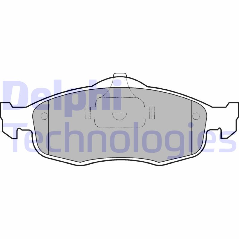 Remblokset Delphi Diesel LP782