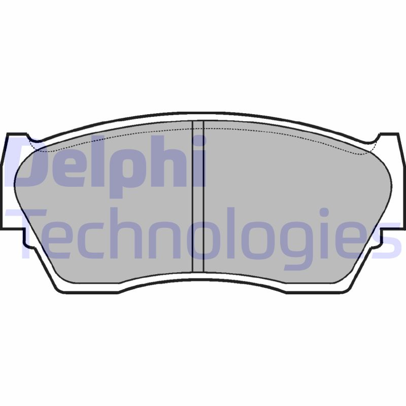 Remblokset Delphi Diesel LP783