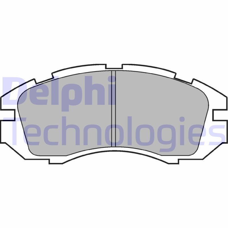 Remblokset Delphi Diesel LP813