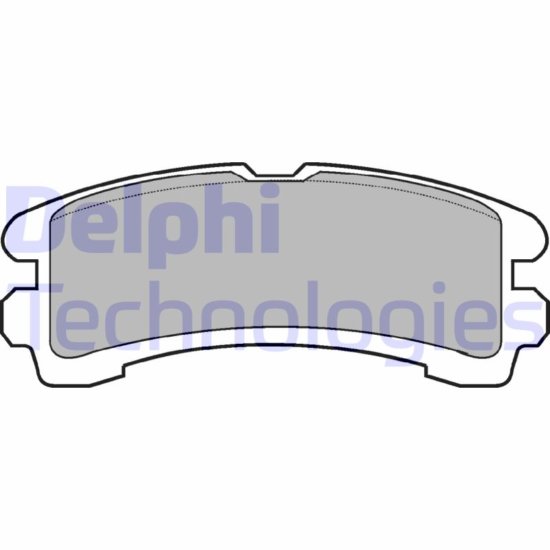 Remblokset Delphi Diesel LP816