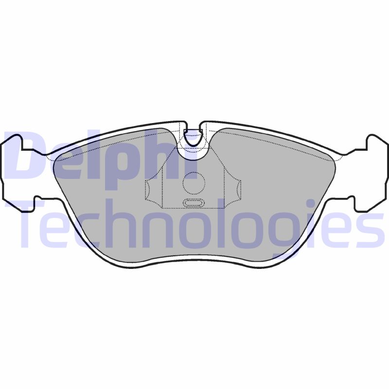 Remblokset Delphi Diesel LP839