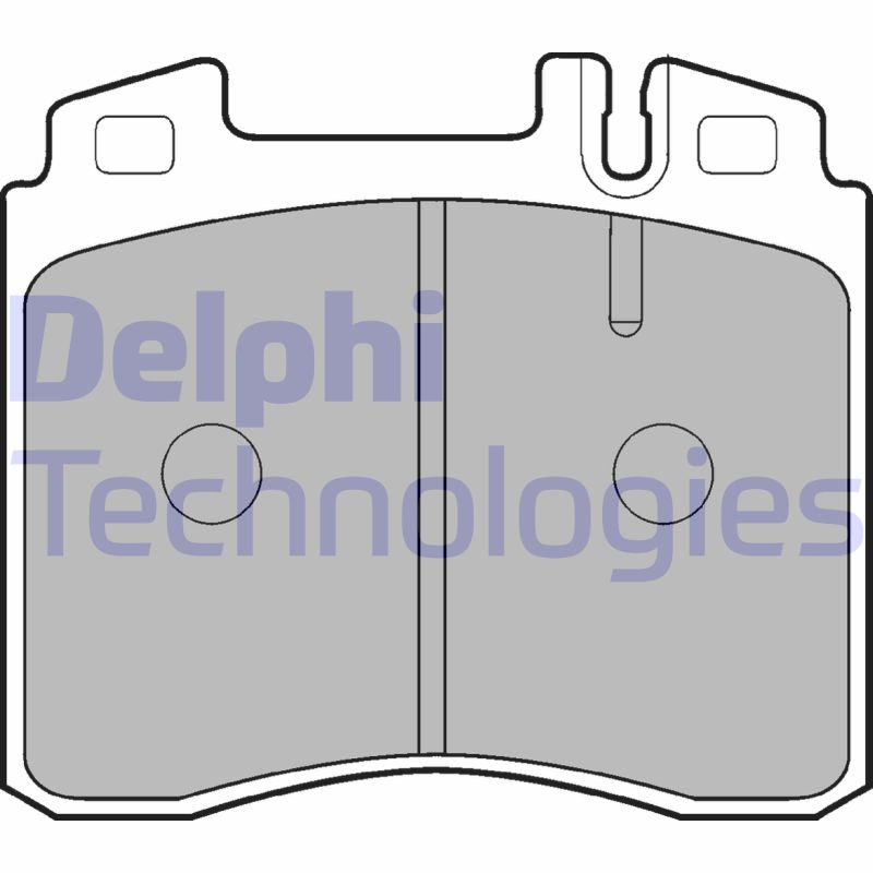 Remblokset Delphi Diesel LP842