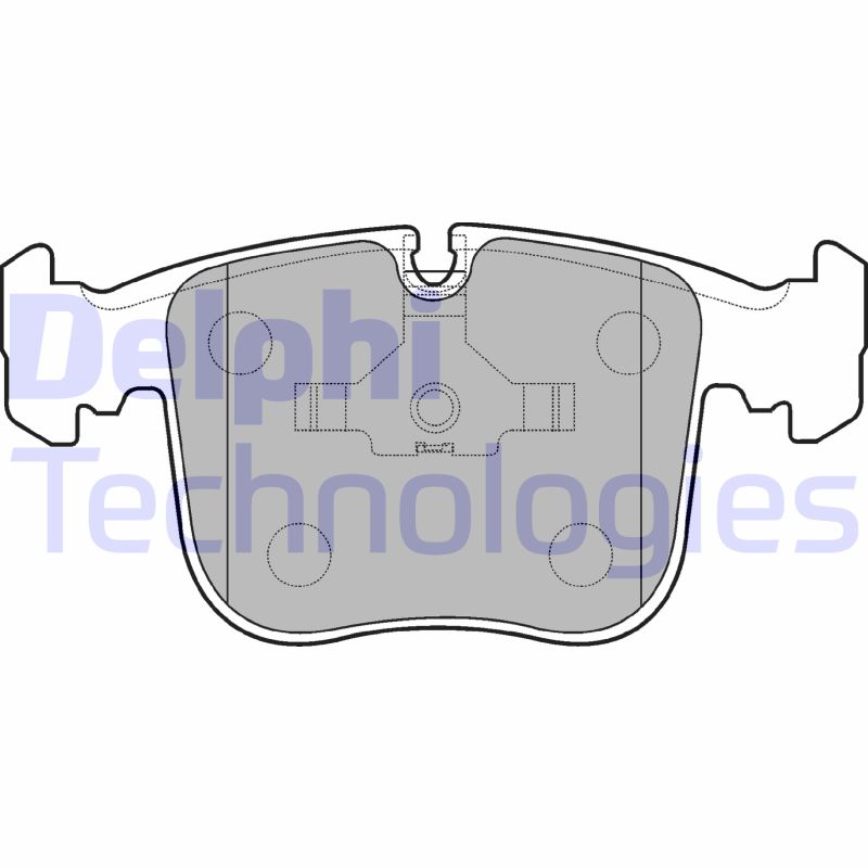 Remblokset Delphi Diesel LP845