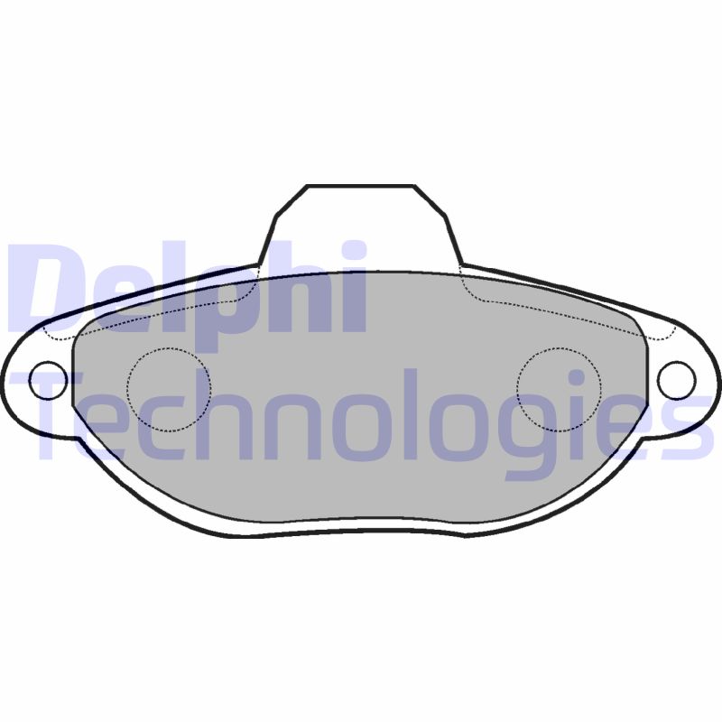 Remblokset Delphi Diesel LP851