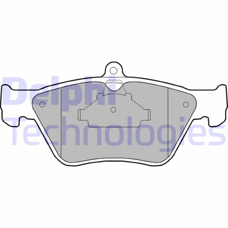 Remblokset Delphi Diesel LP873