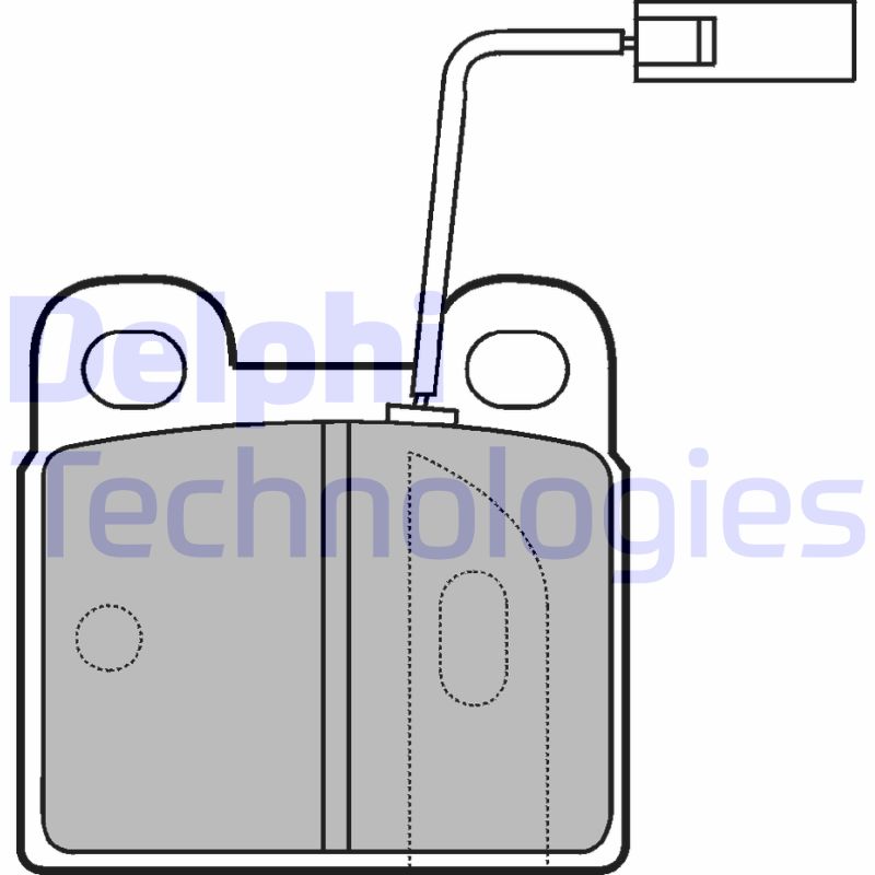 Remblokset Delphi Diesel LP874