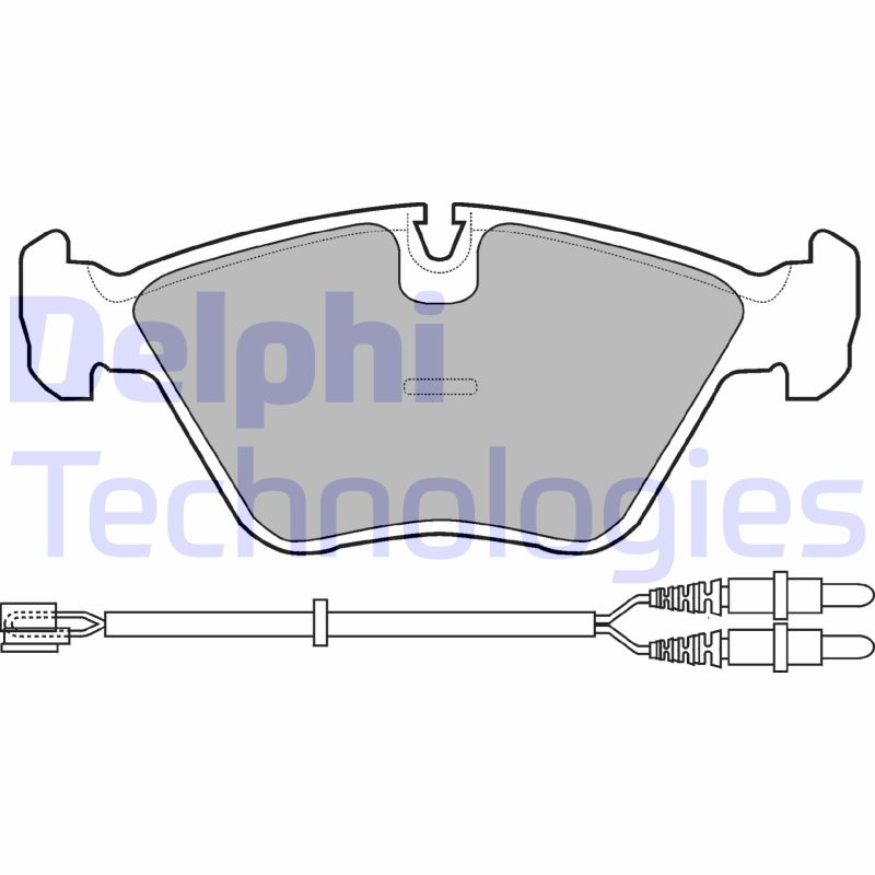 Remblokset Delphi Diesel LP906