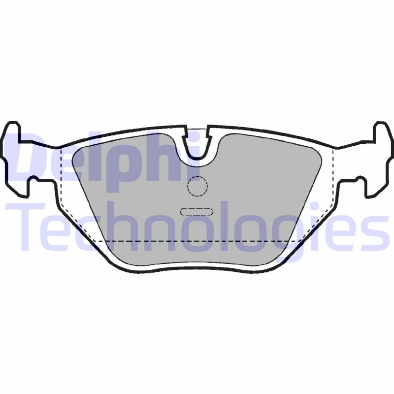 Remblokset Delphi Diesel LP907