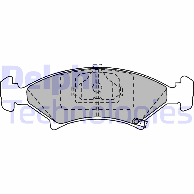 Remblokset Delphi Diesel LP912