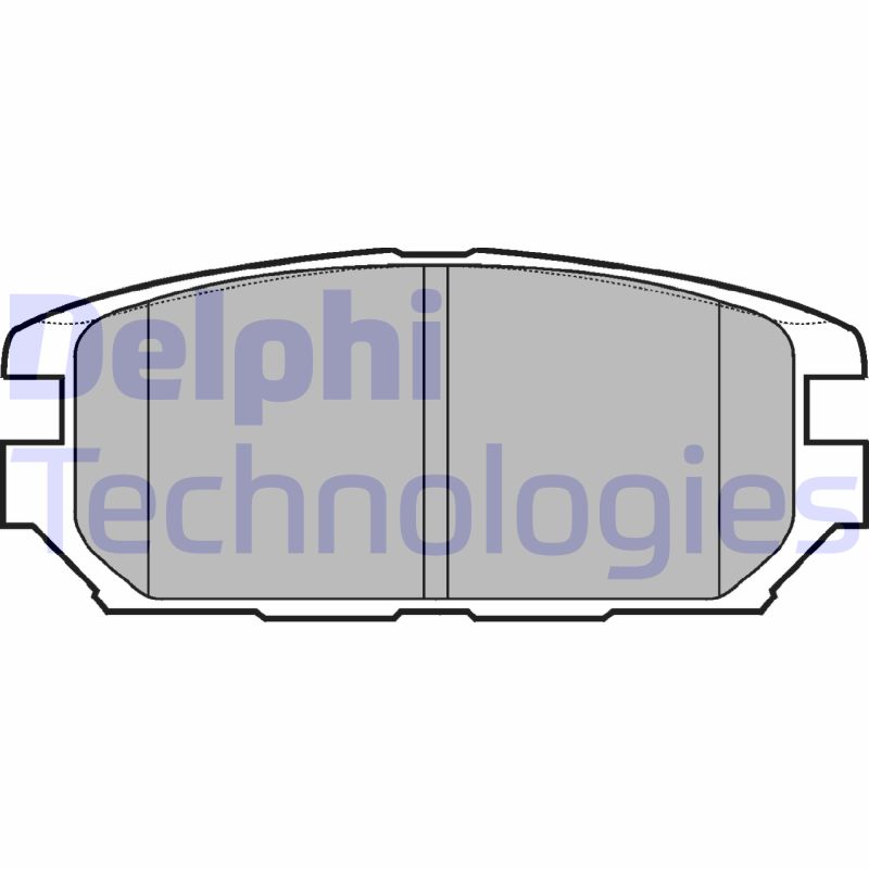 Remblokset Delphi Diesel LP921