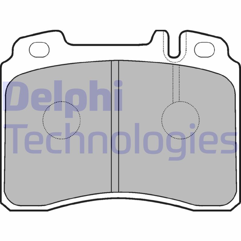 Remblokset Delphi Diesel LP929