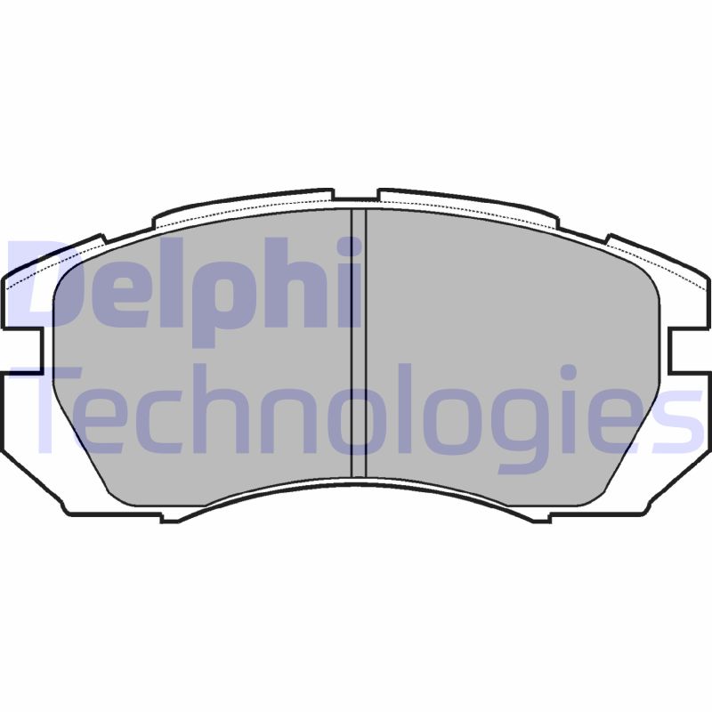 Remblokset Delphi Diesel LP930