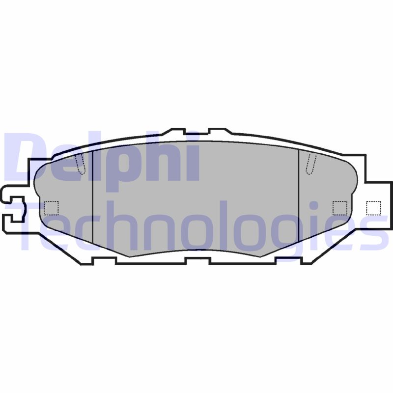 Remblokset Delphi Diesel LP939