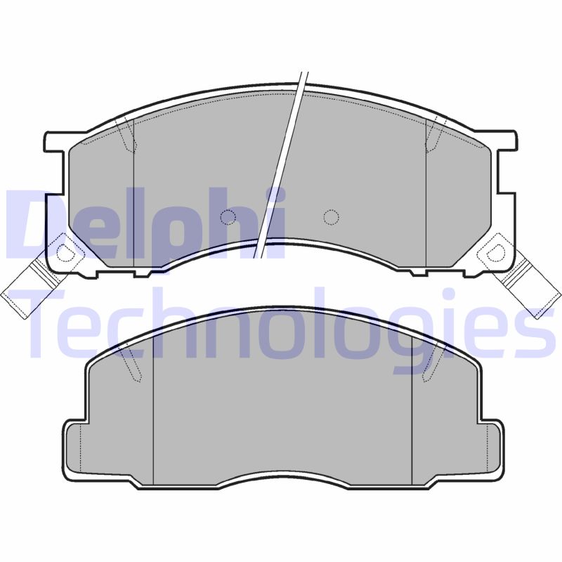 Remblokset Delphi Diesel LP941