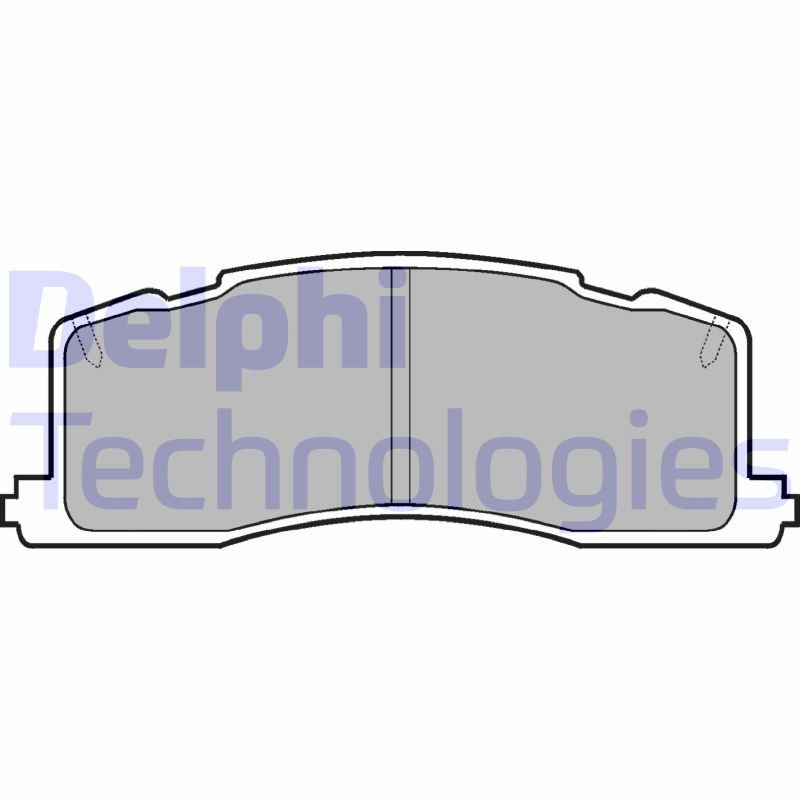 Remblokset Delphi Diesel LP943