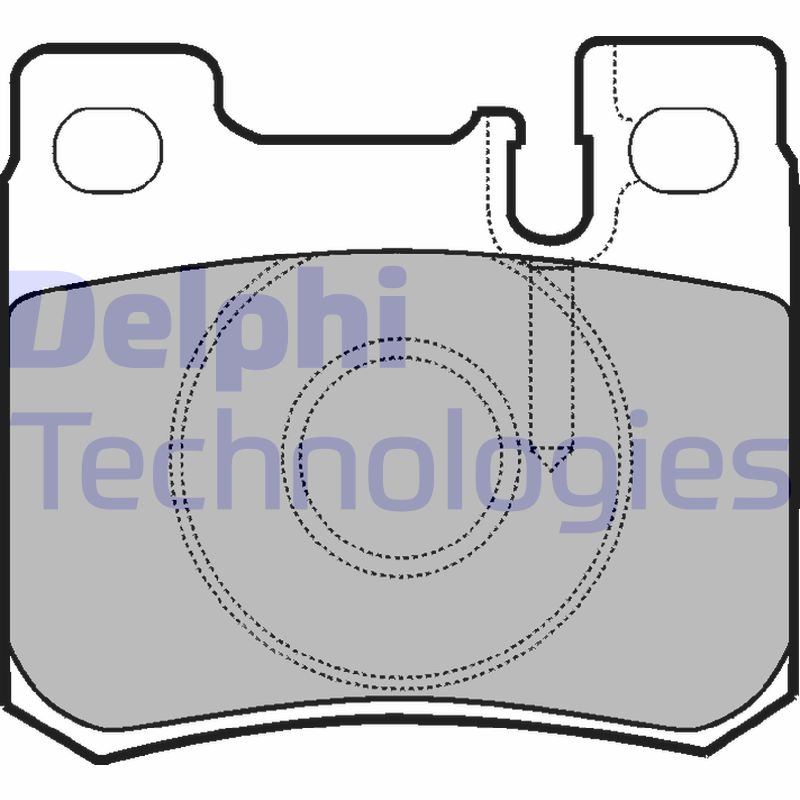 Remblokset Delphi Diesel LP947