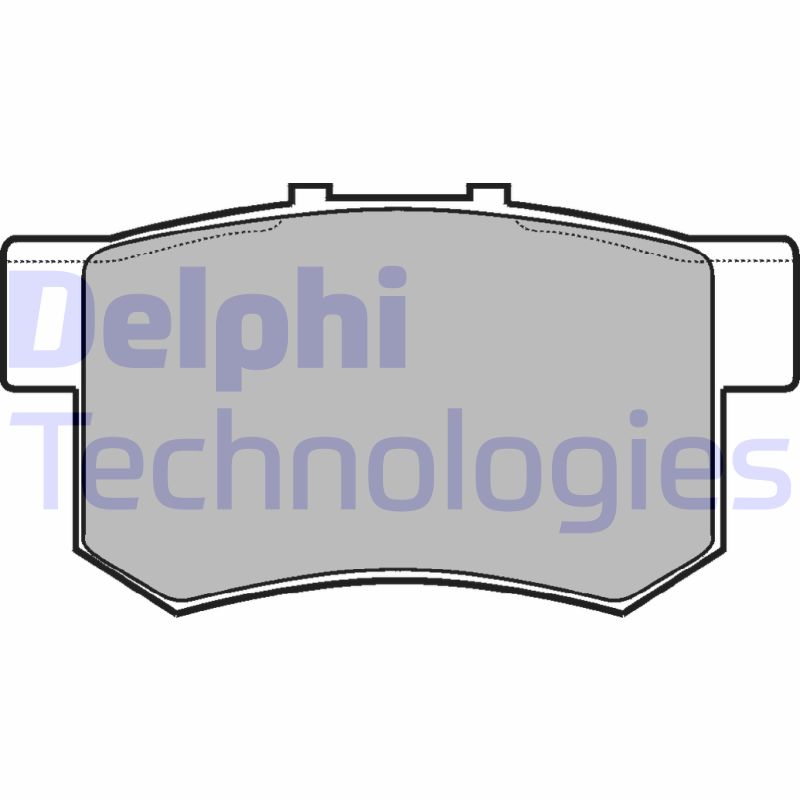 Remblokset Delphi Diesel LP948