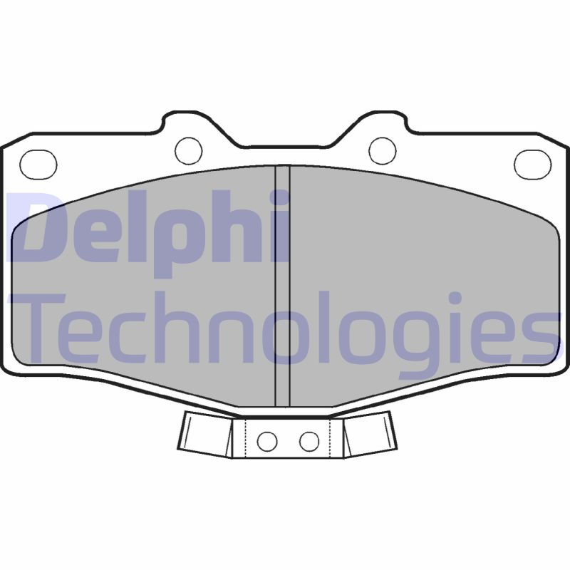Remblokset Delphi Diesel LP951