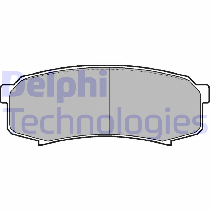 Remblokset Delphi Diesel LP963