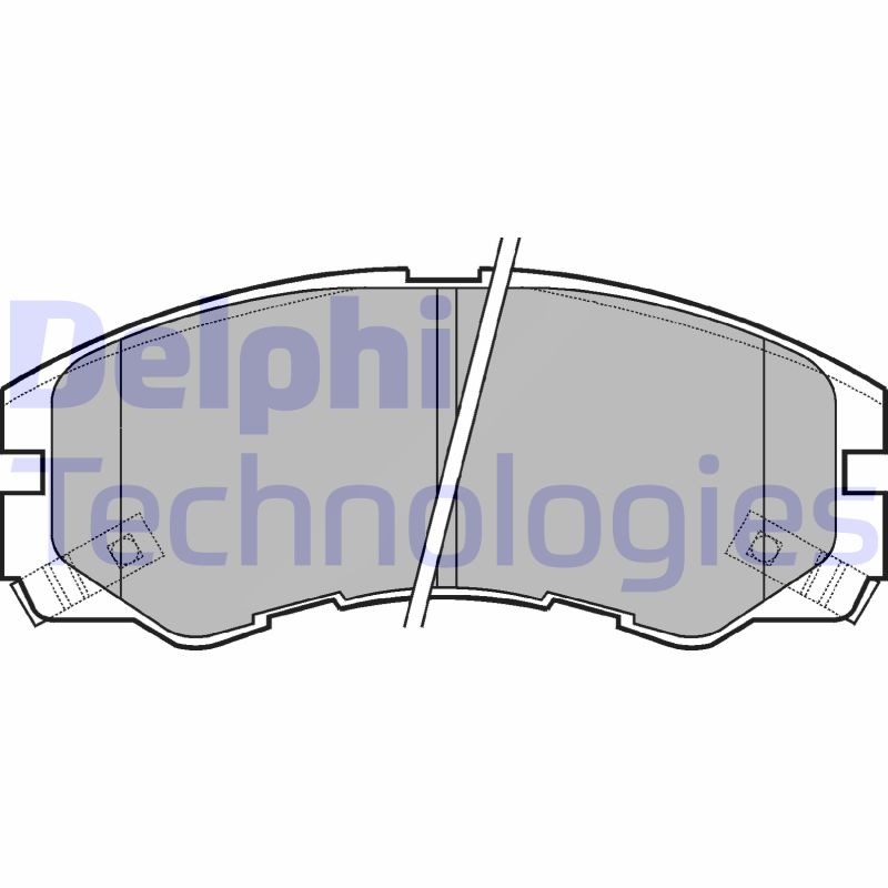 Remblokset Delphi Diesel LP964