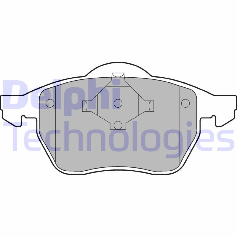 Remblokset Delphi Diesel LP978