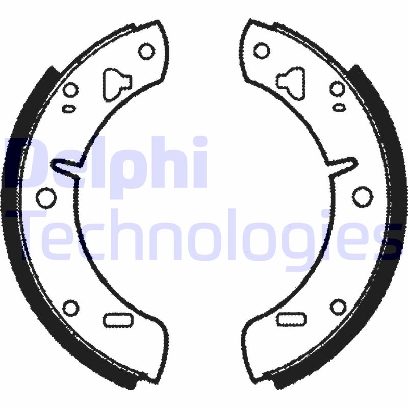 Remschoen set Delphi Diesel LS1023