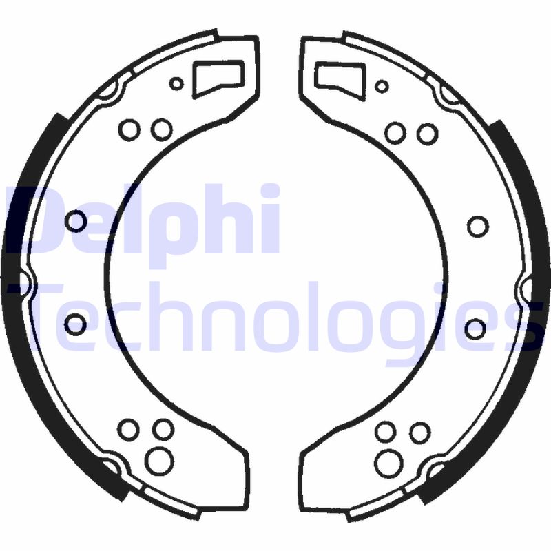 Remschoen set Delphi Diesel LS1050