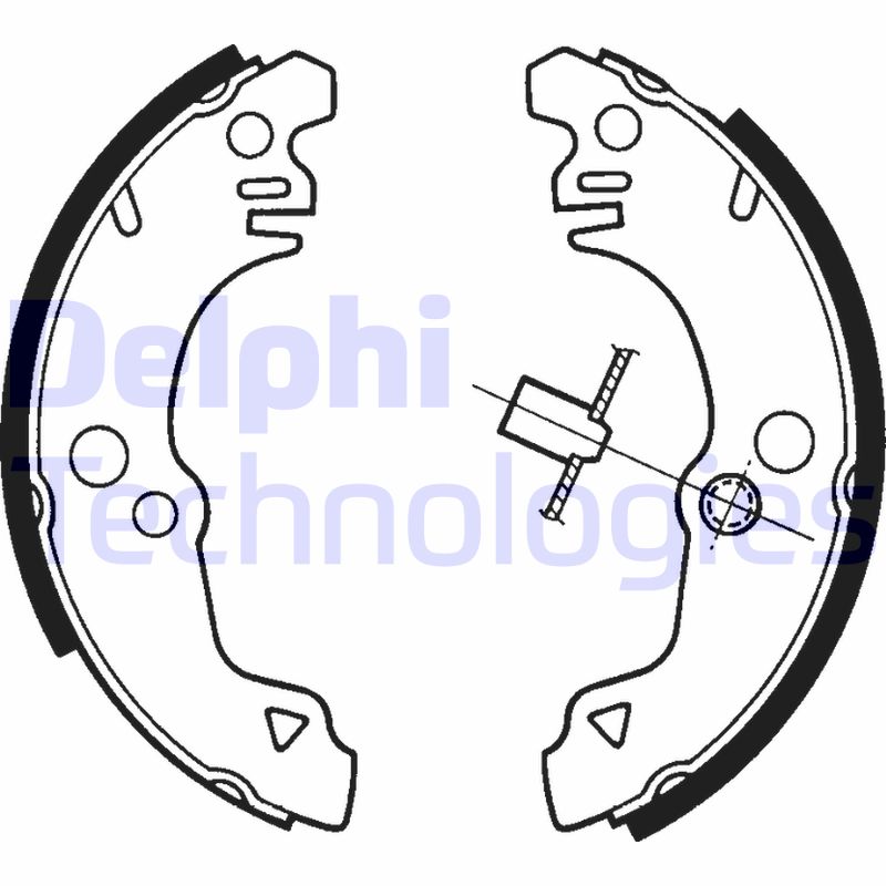 Remschoen set Delphi Diesel LS1214