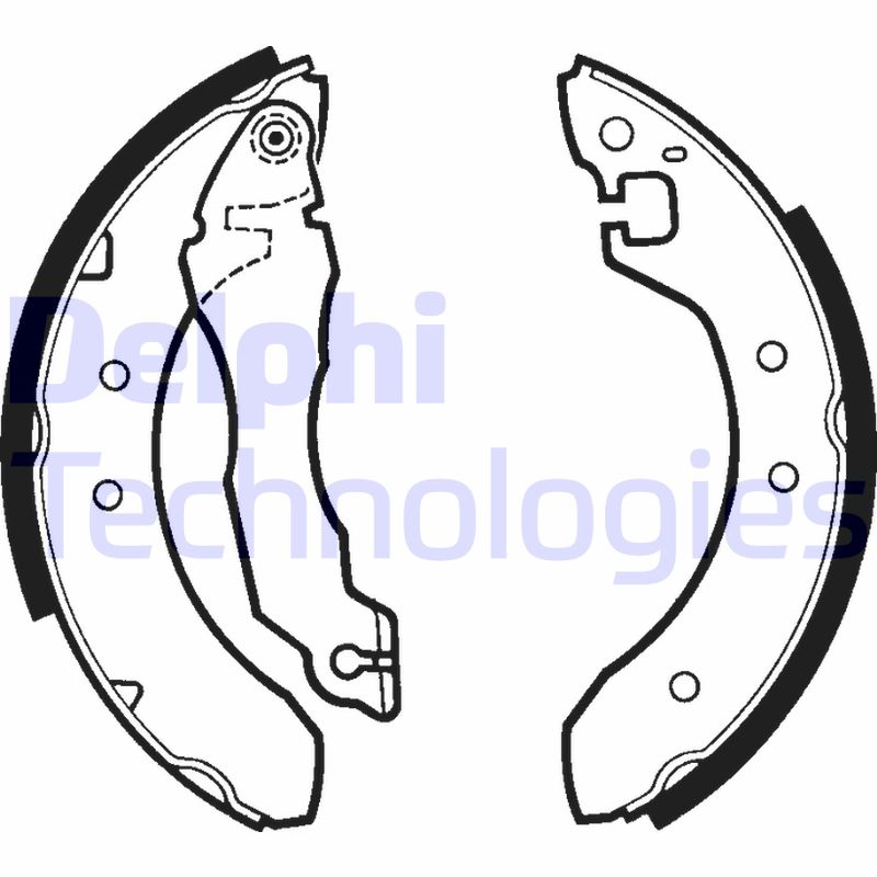 Remschoen set Delphi Diesel LS1269