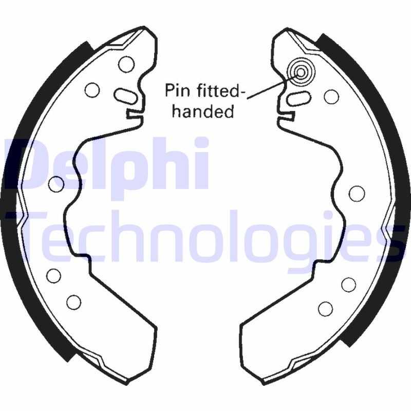 Remschoen set Delphi Diesel LS1440