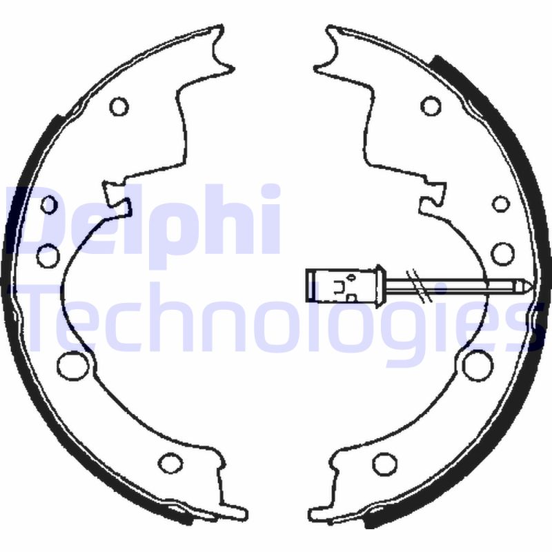 Remschoen set Delphi Diesel LS1605