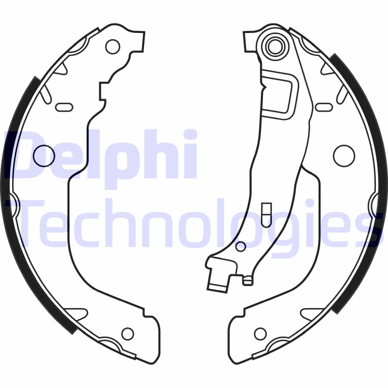 Remschoen set Delphi Diesel LS2000