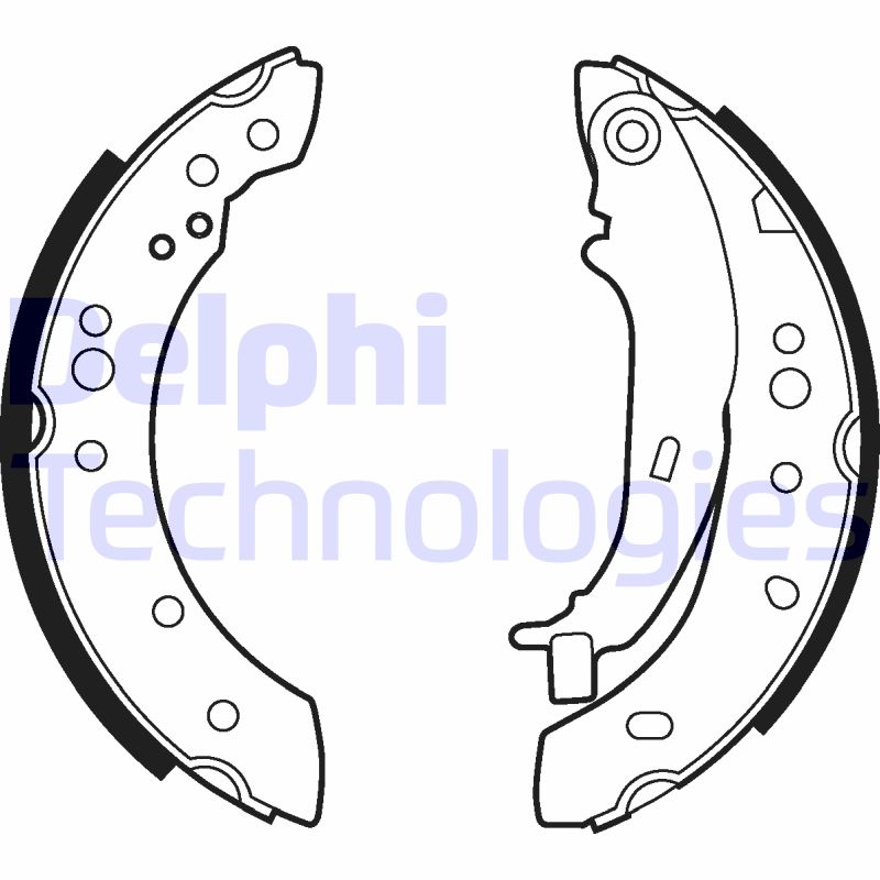 Remschoen set Delphi Diesel LS2013