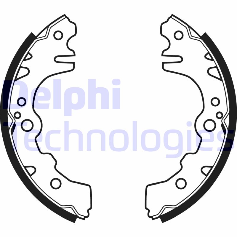 Remschoen set Delphi Diesel LS2052
