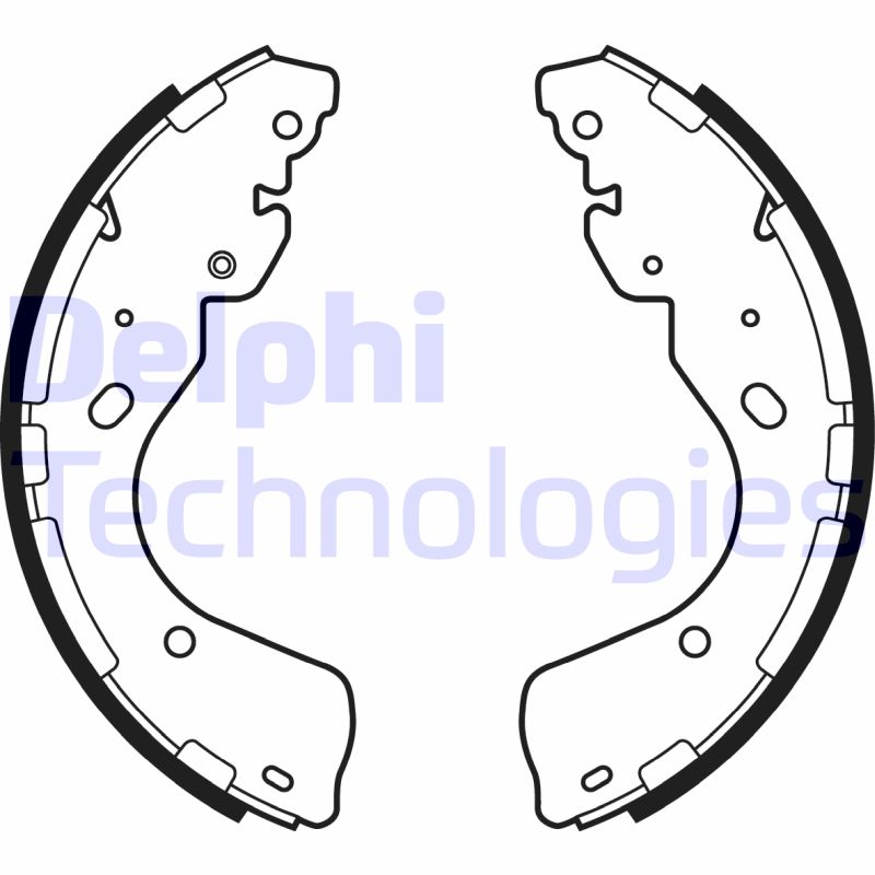 Remschoen set Delphi Diesel LS2080