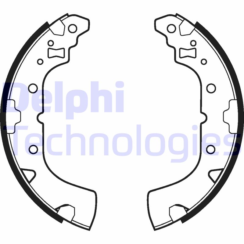 Remschoen set Delphi Diesel LS2113