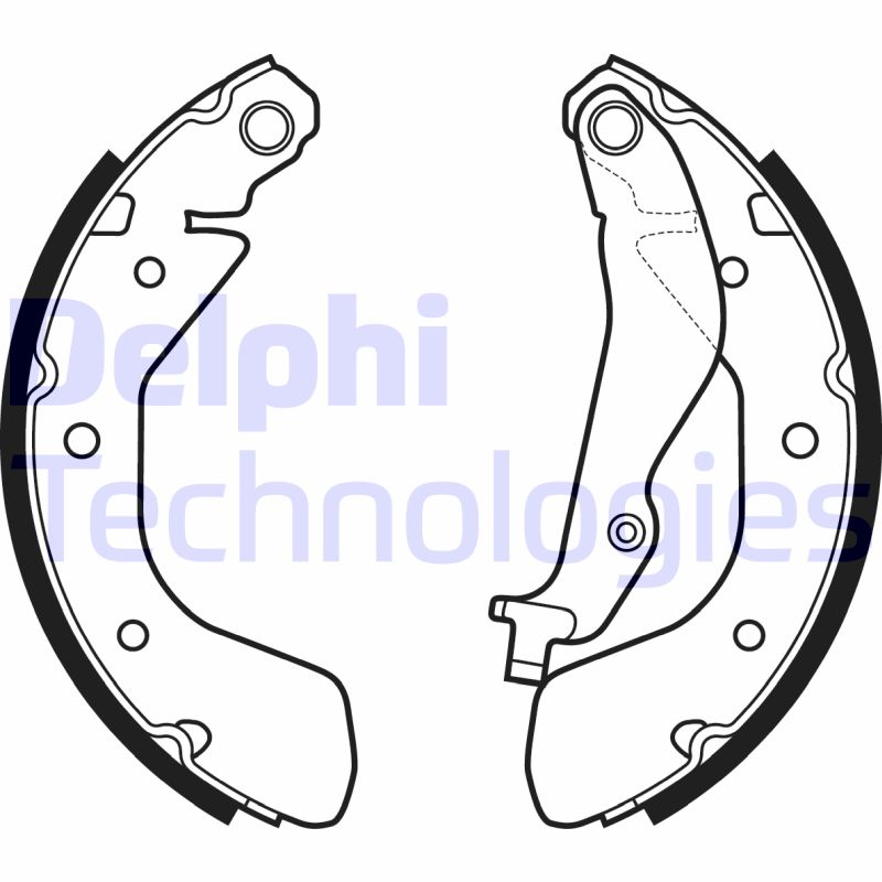 Remschoen set Delphi Diesel LS2134