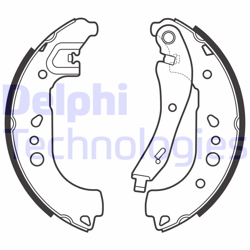 Remschoen set Delphi Diesel LS2149