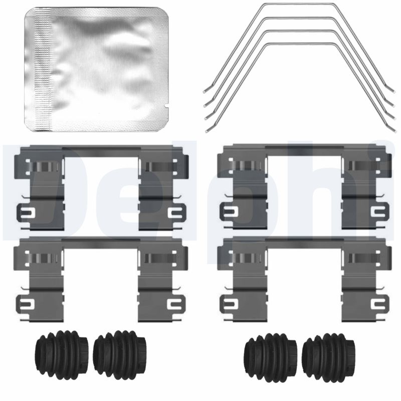 Accessoireset, schijfremblok Delphi Diesel LX0797