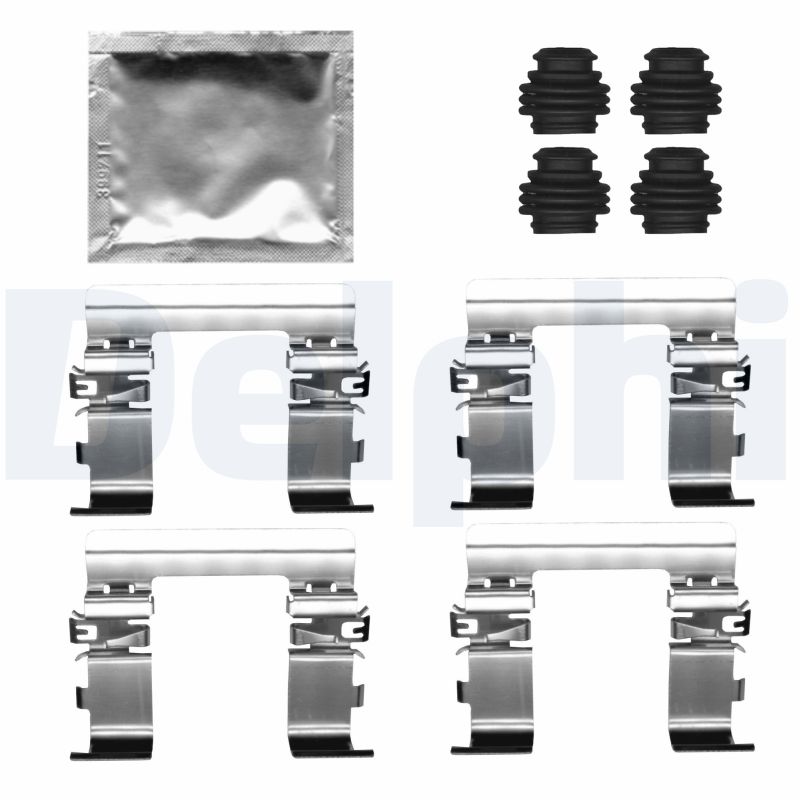 Accessoireset, schijfremblok Delphi Diesel LX0847