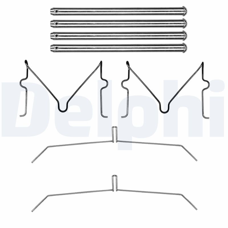 Accessoireset, schijfremblok Delphi Diesel LX0848