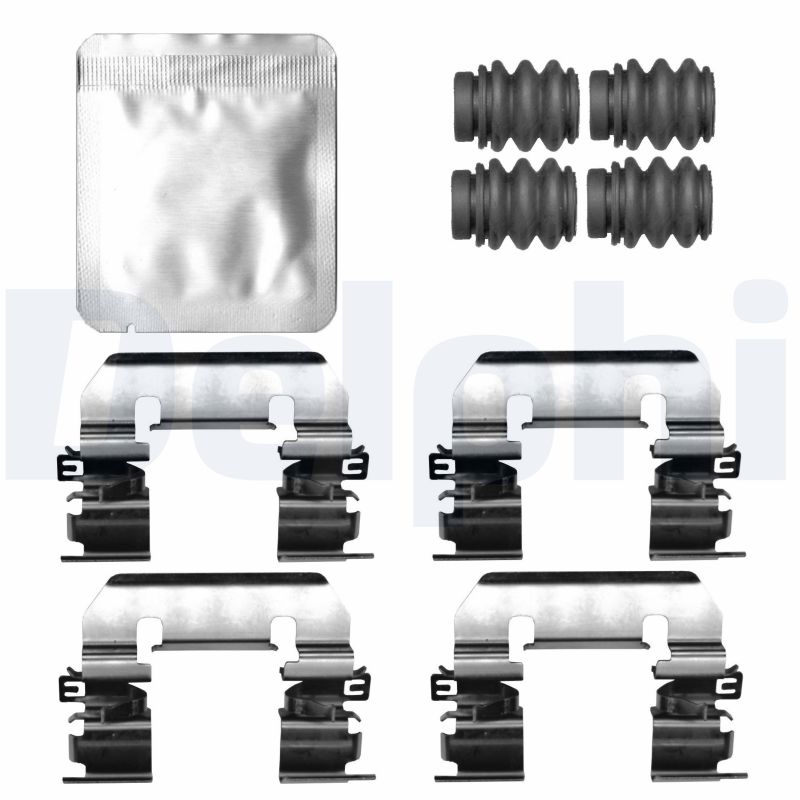 Accessoireset, schijfremblok Delphi Diesel LX0858