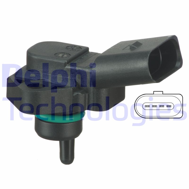 MAP sensor Delphi Diesel PS10098