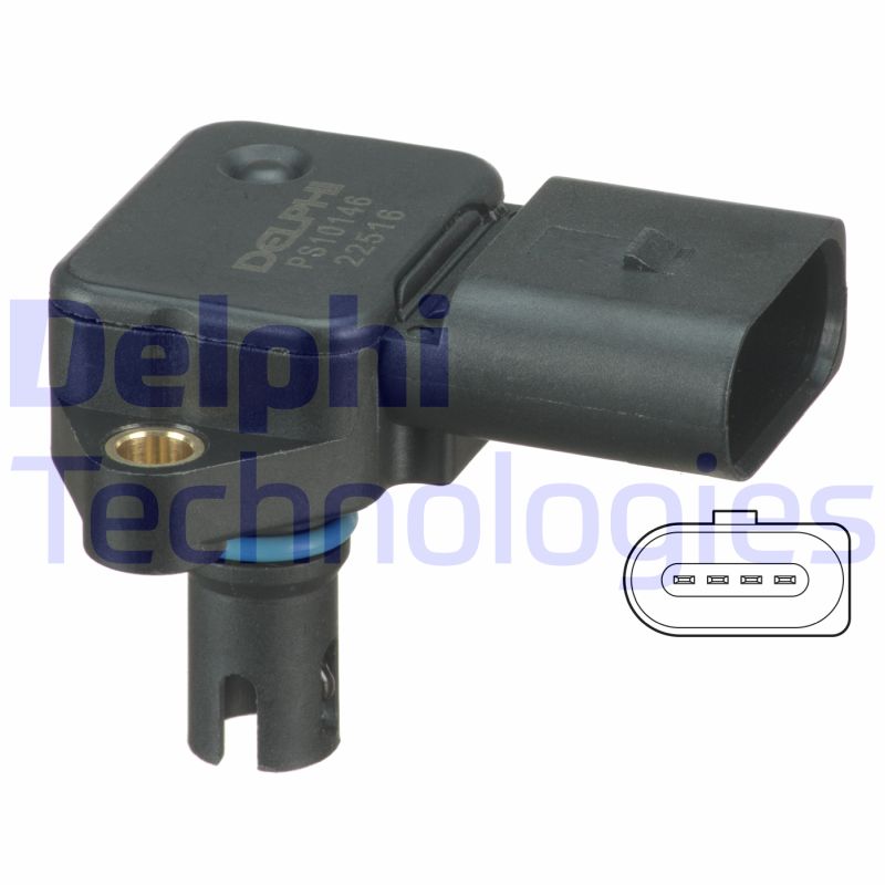 MAP sensor Delphi Diesel PS10146