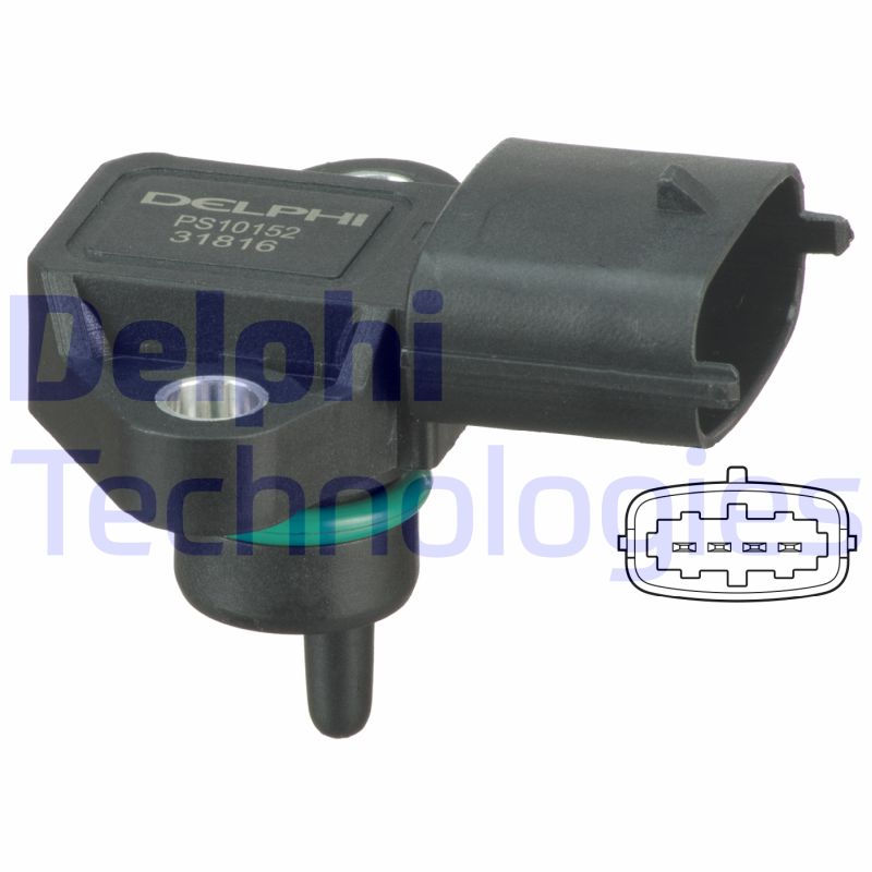 Vuldruk sensor Delphi Diesel PS10152